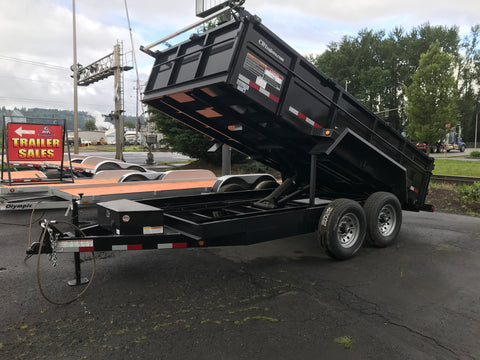 C&B DUMP TRAILERS SCISSOR LIFT DUAL AXLE