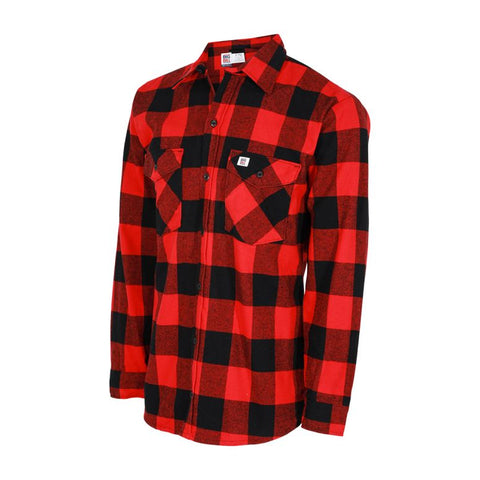 Big Bill Button Flannel Shirt