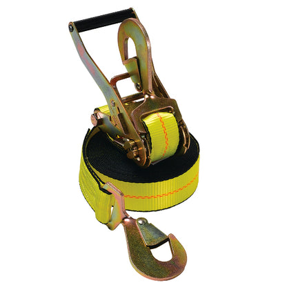 Pacific Cargo Control 2" X 27 ft. Yellow Ratchet Straps