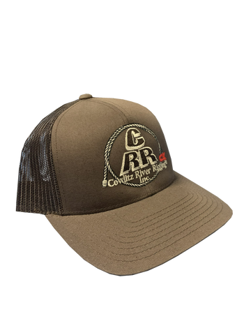 Brown CRR Logo Hats