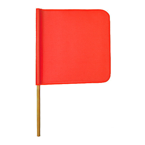Orange 18" Mesh Flag