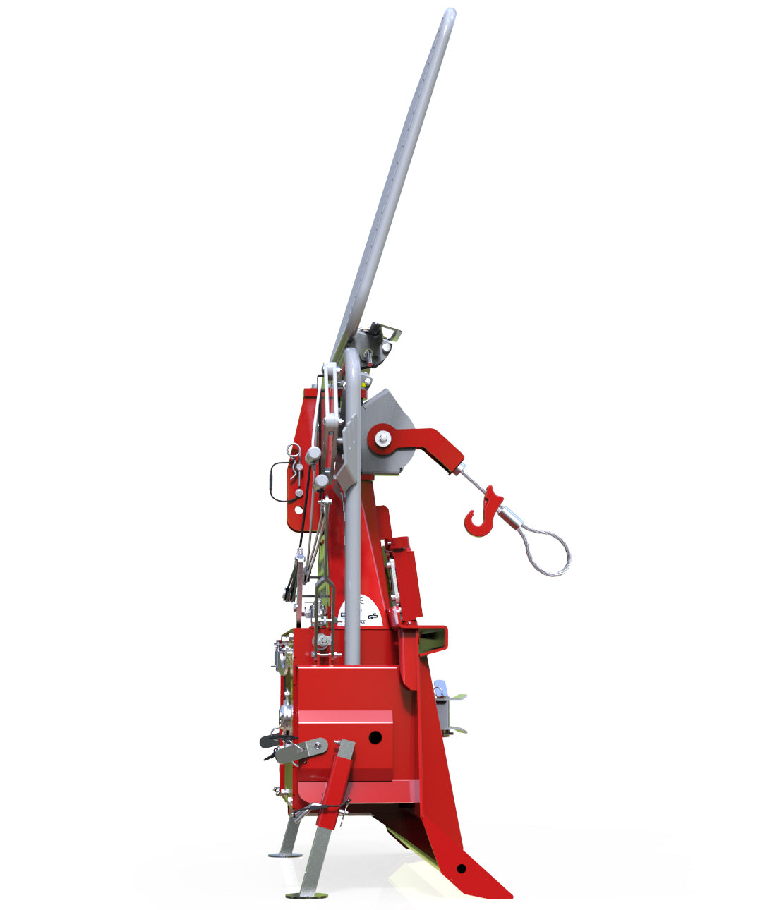 Tajfun Single Drum Logging Winch #EGV 35 A
