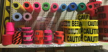 Mutual Industries Solid Color Flagging Tape Ultra Glo Fluorescent