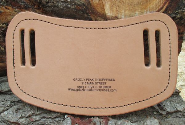 backpack strap pads leather Leather Shoulder Pad
