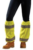 Hi-Vis Lime Mesh Gaiters - Pair