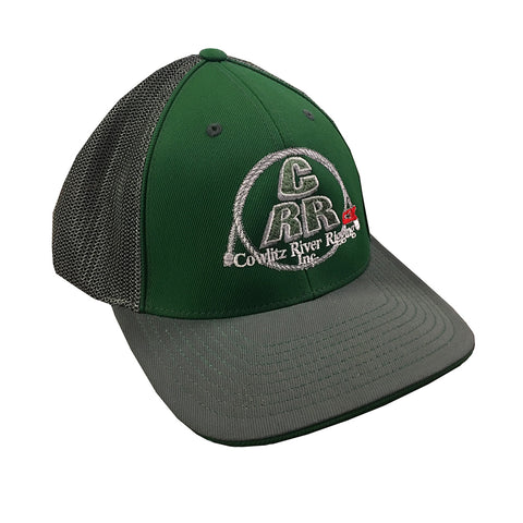 Green & Gray CRR Logo Hats