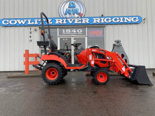 CS2520 HST Kioti Tractor and SL2420 Loader – Cowlitz River Rigging