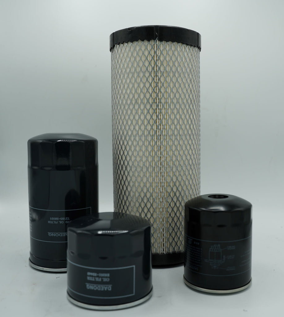CFKIT Service Filter Kit For Kioti CK2610 HST Compact Tractor – Full Maintenance Filter Set