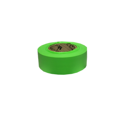 Mutual Industries Solid Color Flagging Tape Ultra Glo Fluorescent