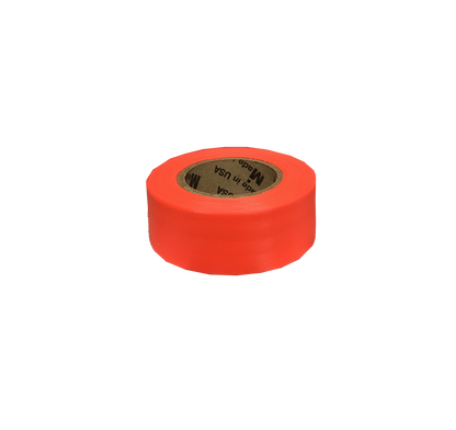 Mutual Industries Solid Color Flagging Tape Ultra Glo Fluorescent