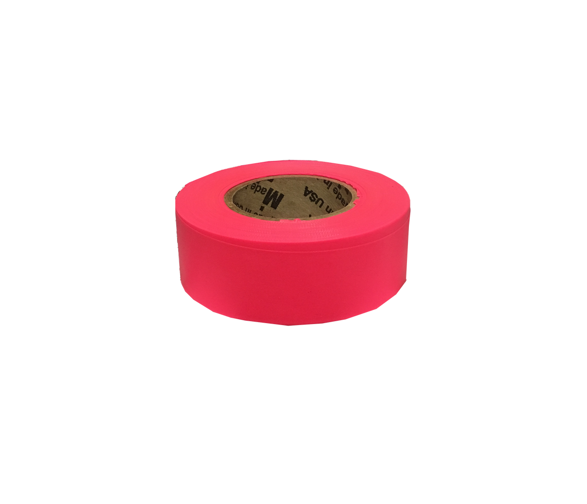 Mutual Industries Solid Color Flagging Tape Ultra Glo Fluorescent