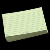 Rite in the Rain Green Ink Index Cards pack of 100