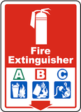 AMEREX FIRE EXTINGUISHER 2-1/2lb, 5lb OR 10lb ABC