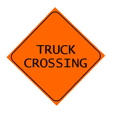 Sign - Truck Crossing